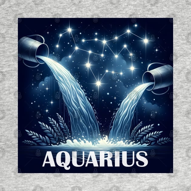 Aquarius Zodiac by MtWoodson